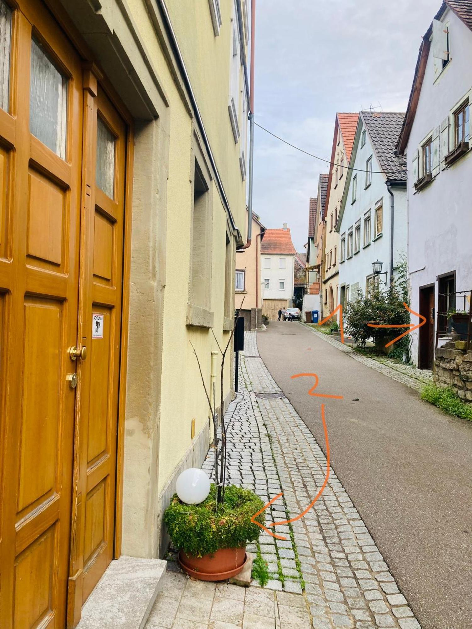 Junges Appartement Weikersheim Dış mekan fotoğraf